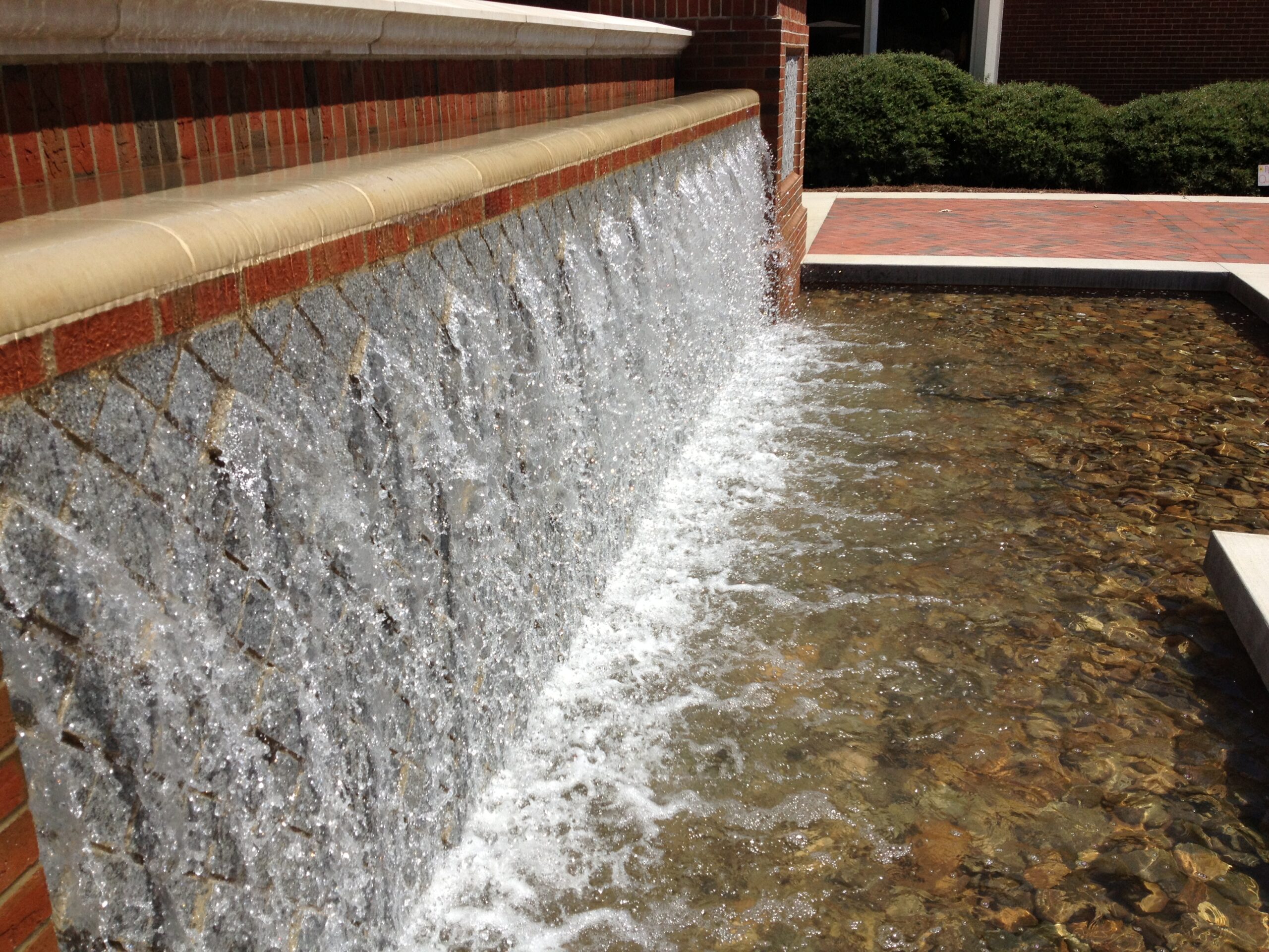 Mercer University Water Feature